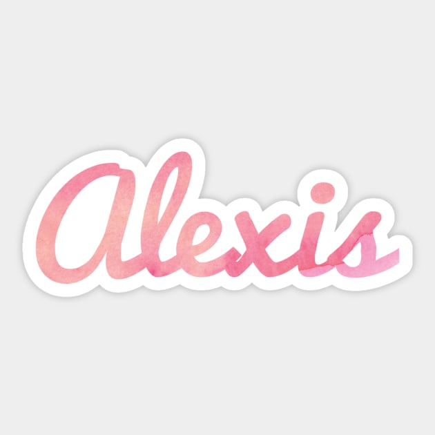 Alexis Sticker by ampp